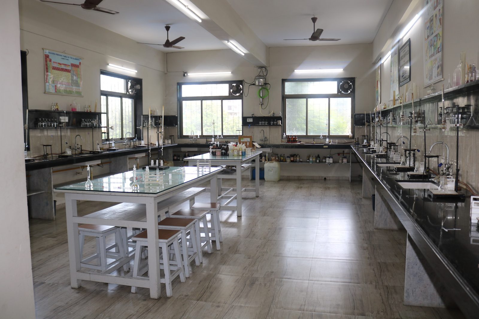 Chemistry lab equipment