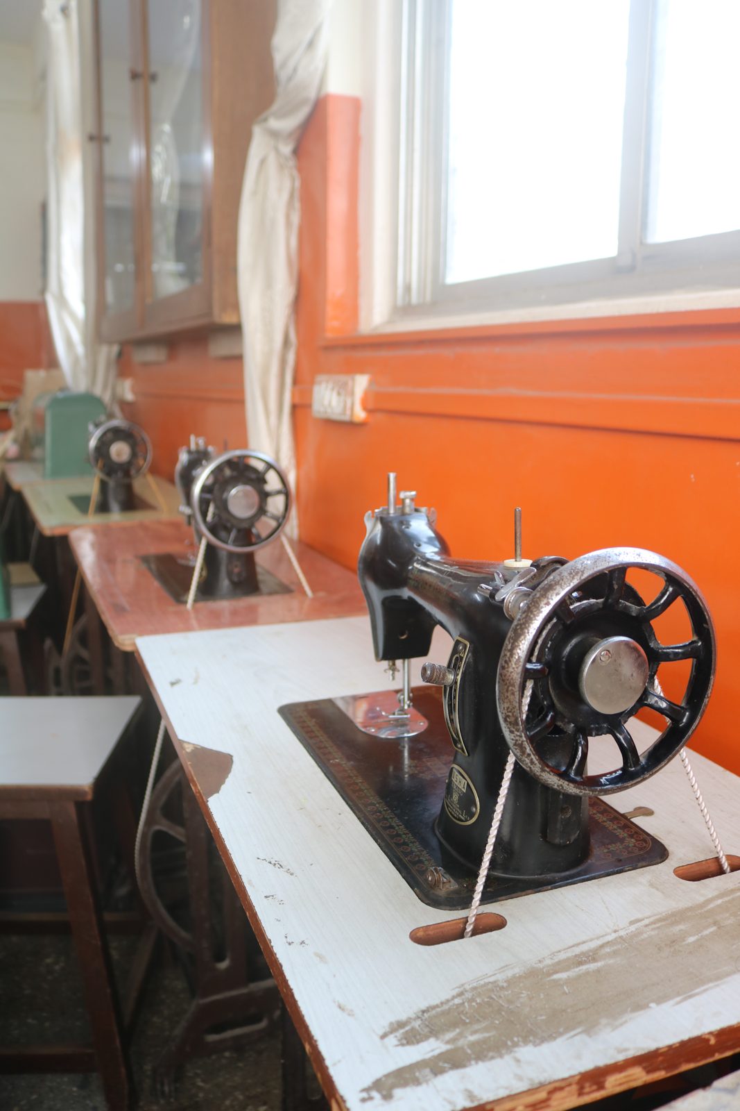 Sewing machines for Fashion Design Lab