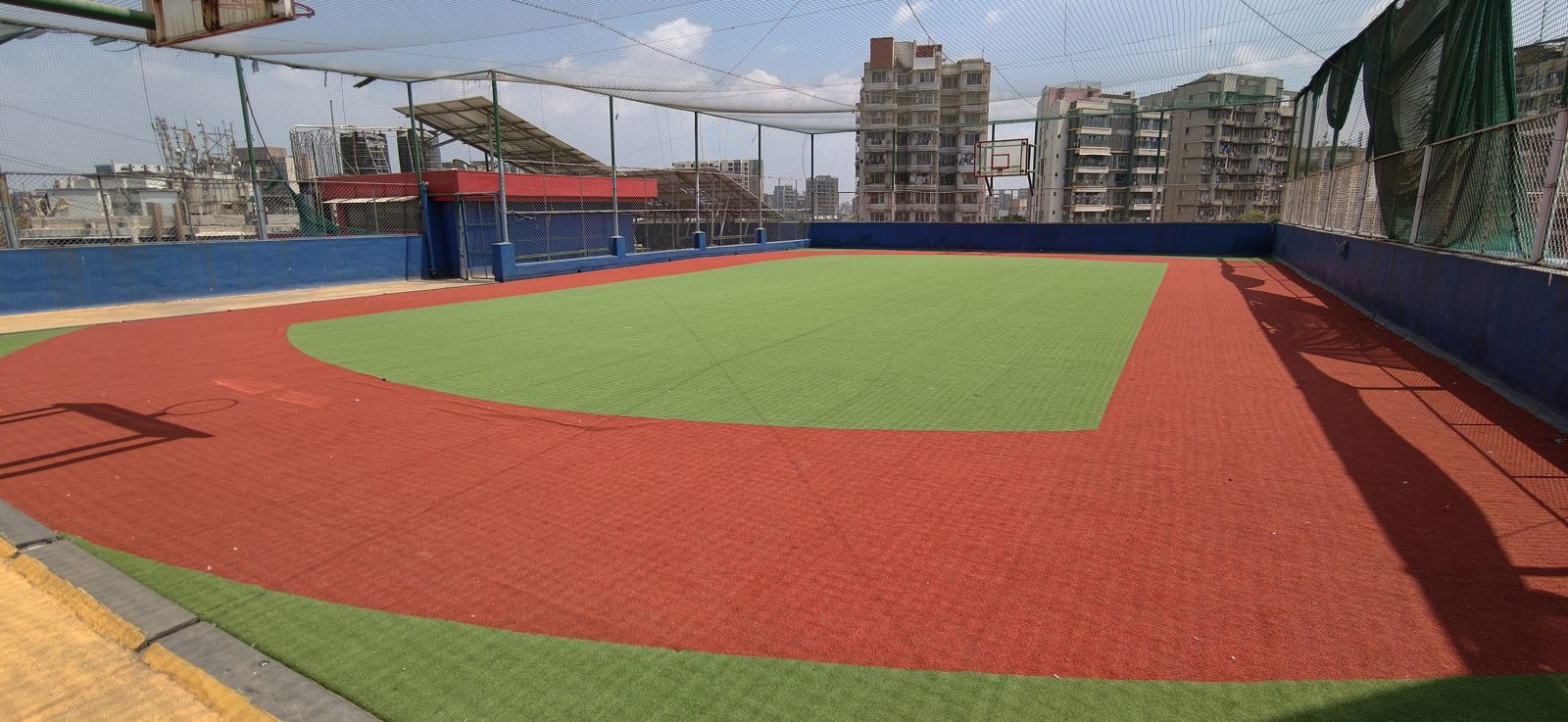 Terrace playground turf